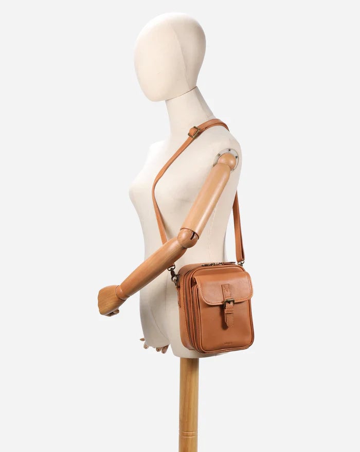 TravelGuard RFID Leather Bag