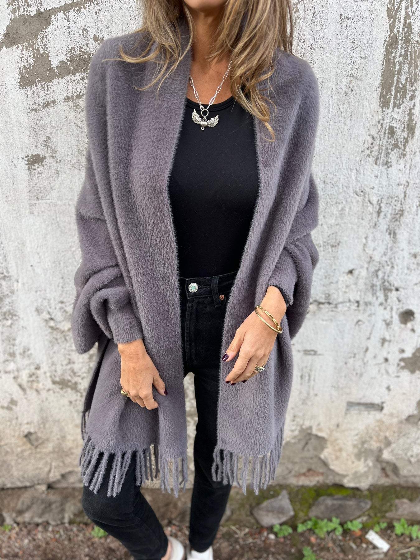 CozyChic Fringe Wrap
