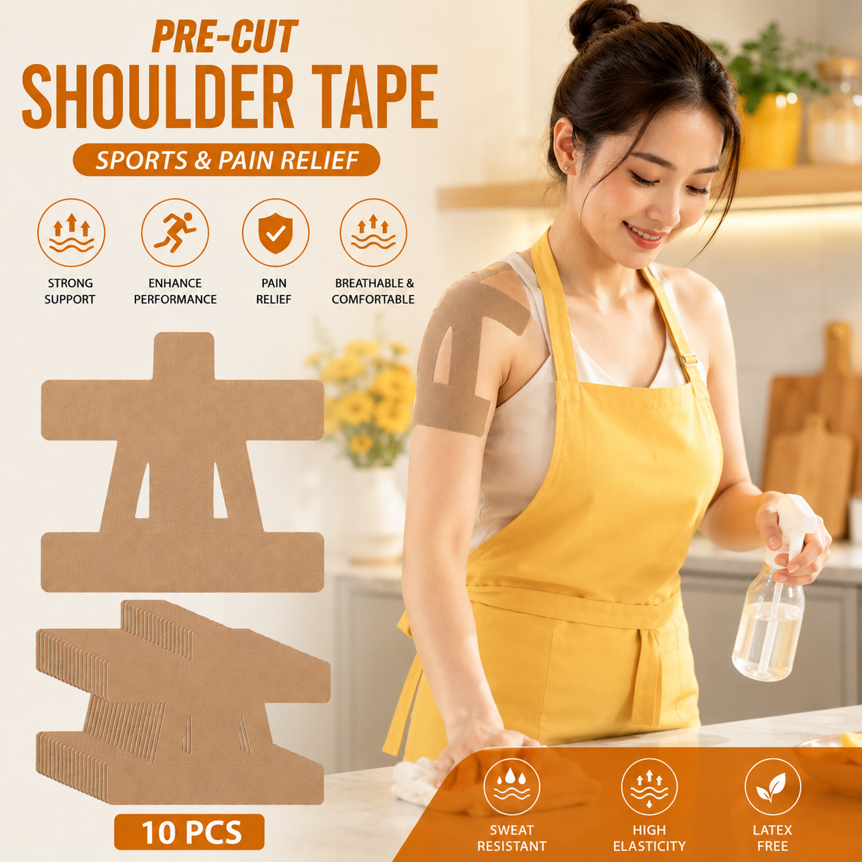 Pre-Cut Shoulder Tape