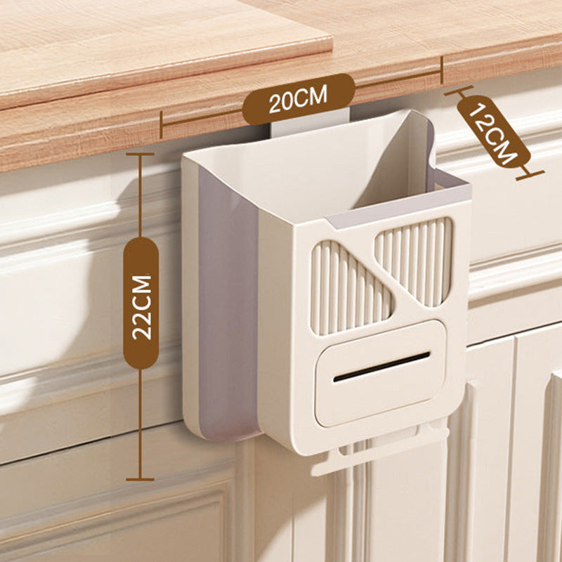 Foldable Hanging Kitchen Trash Can