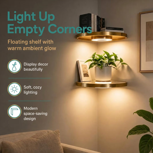 CozyGlow Plant Shelf