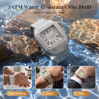 Luxury Rhinestone Watch