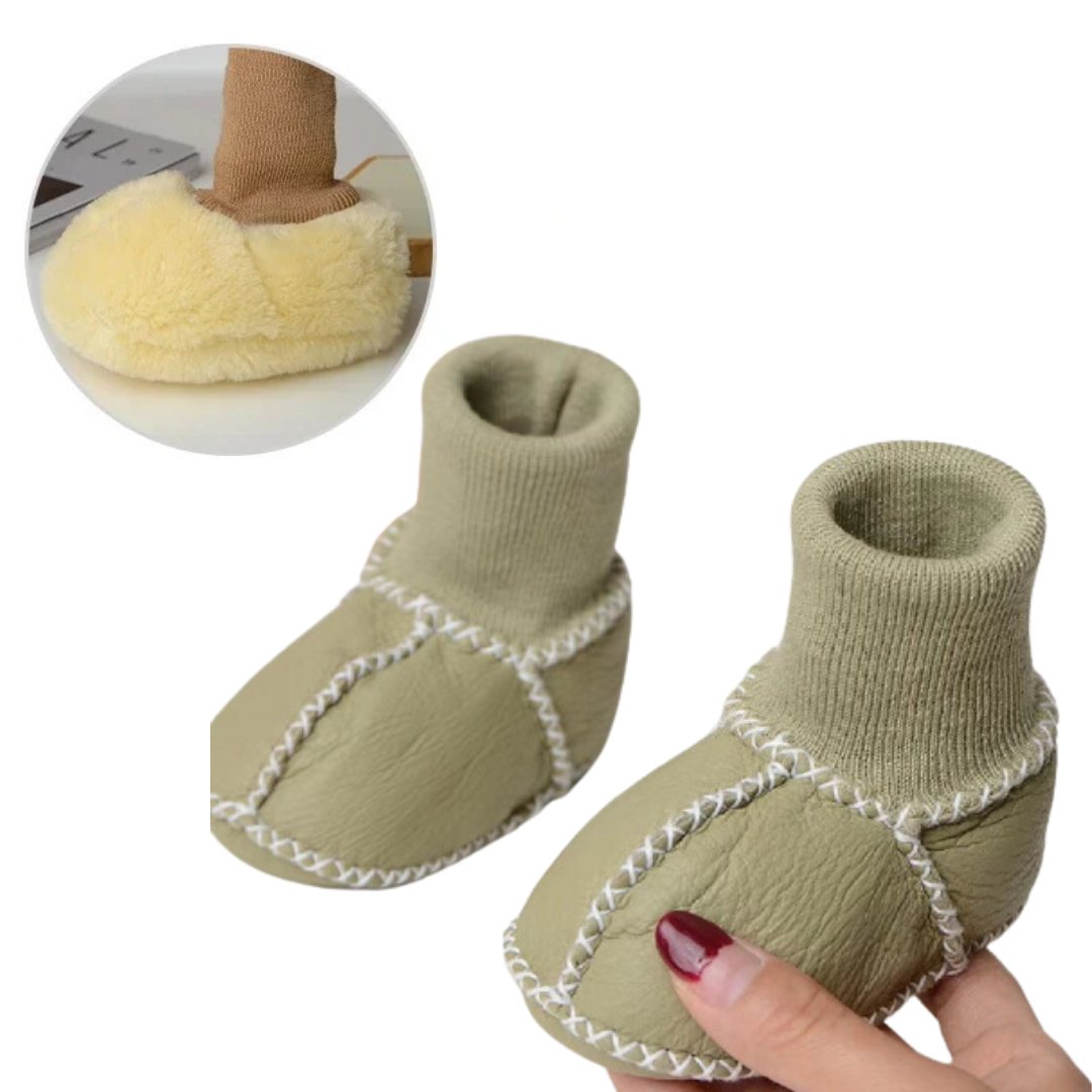 SnowSnug Anti-Slip Baby Booties