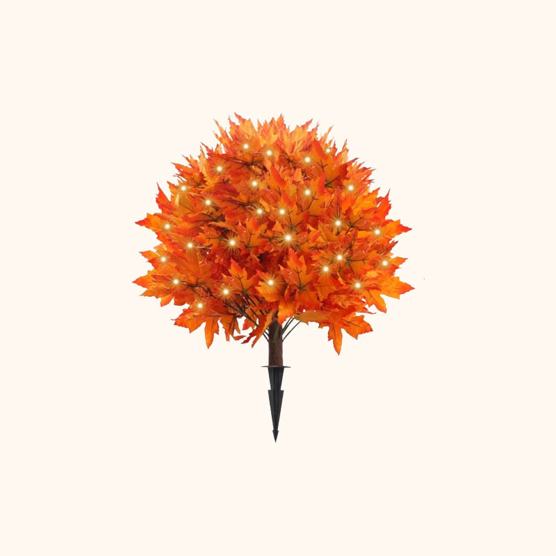 Autumn Maple LED Tree Ornament