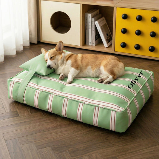 Personalized Pet Bed with Pillow