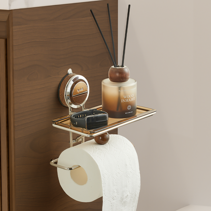 SuctionEase Paper Towel Holder
