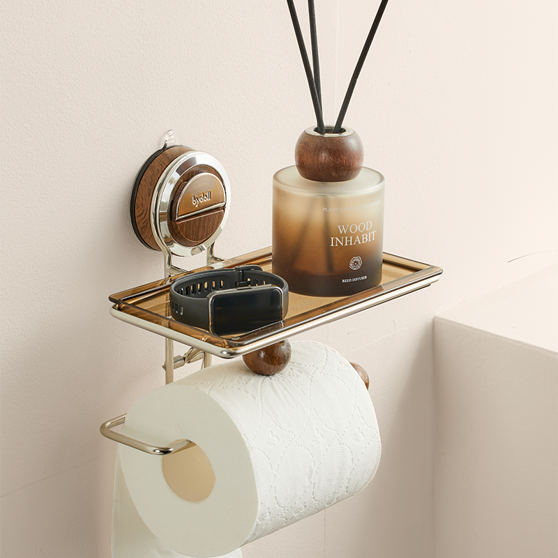 SuctionEase Paper Towel Holder