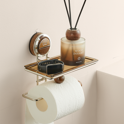 SuctionEase Paper Towel Holder