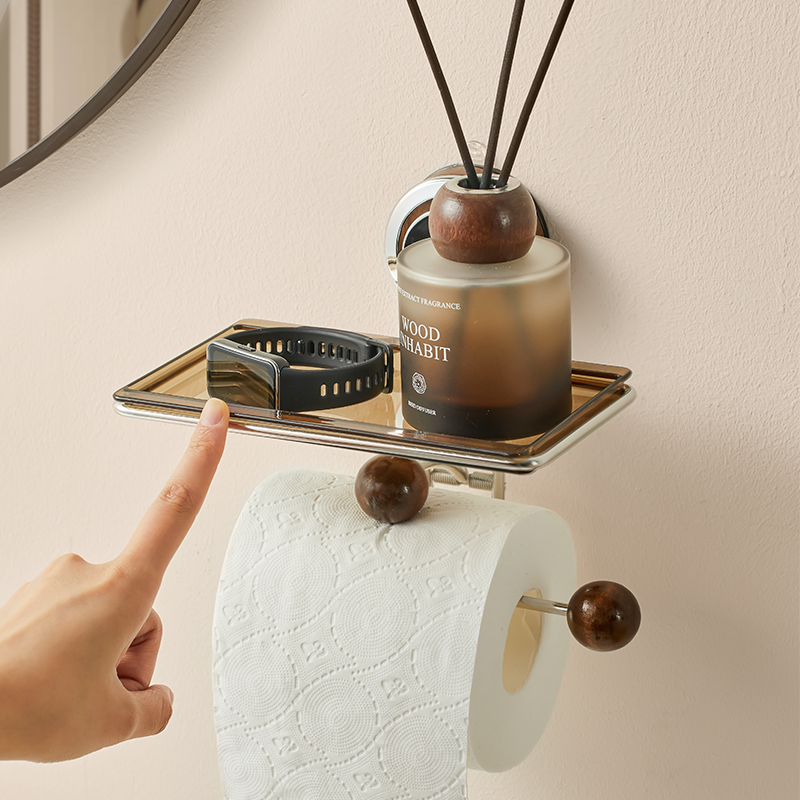 SuctionEase Paper Towel Holder