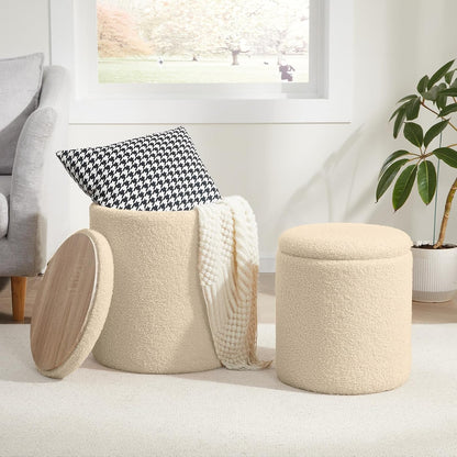 Twin Storage Ottoman Set