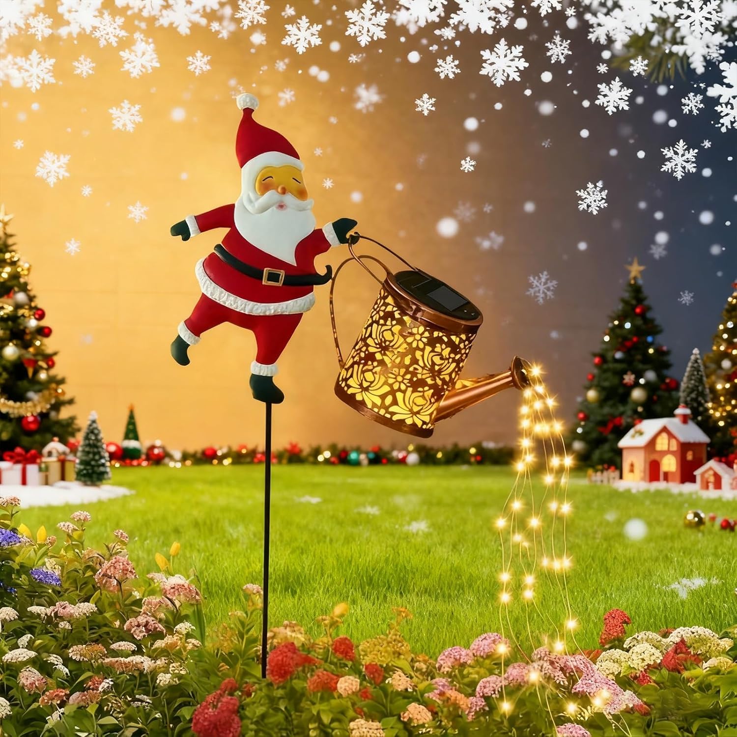 SantaGlow Garden Lights