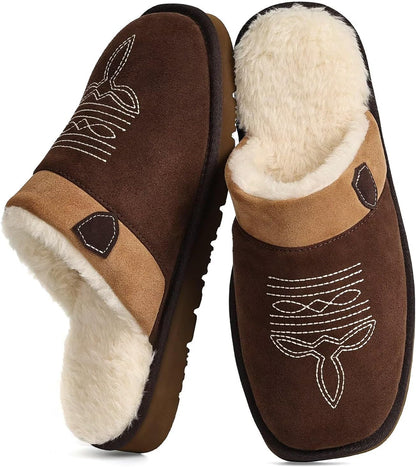 Indoor Outdoor Cowboy Slippers