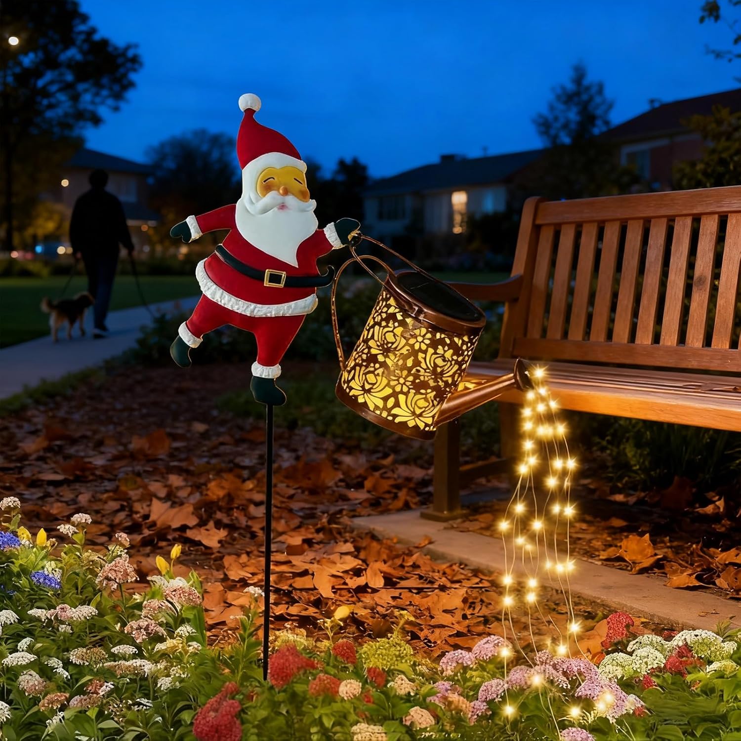 SantaGlow Garden Lights