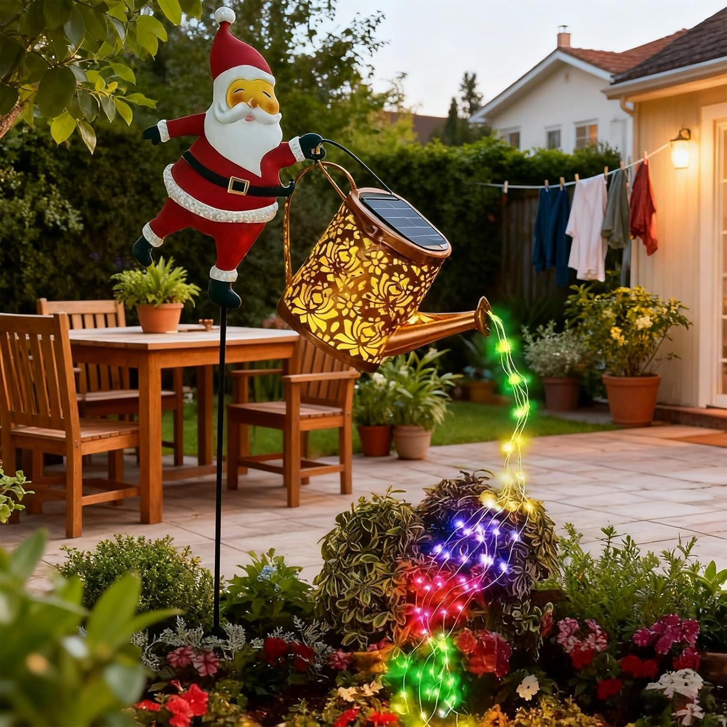 SantaGlow Garden Lights