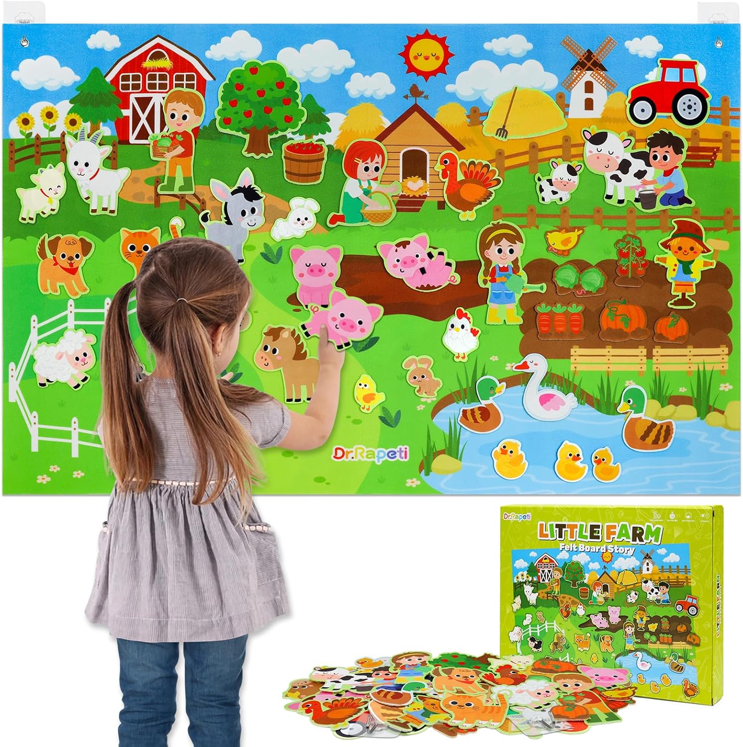 LittleFarm Montessori Play Board