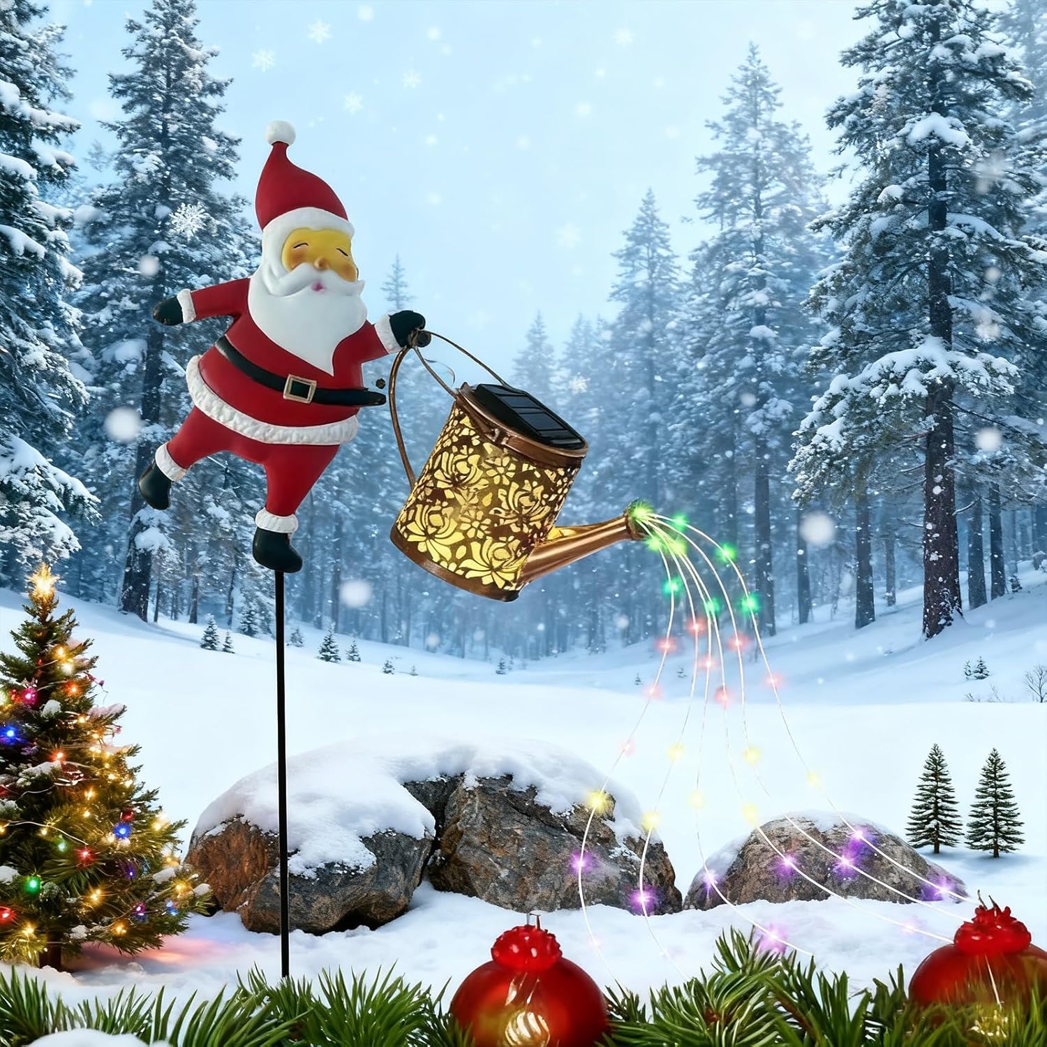 SantaGlow Garden Lights