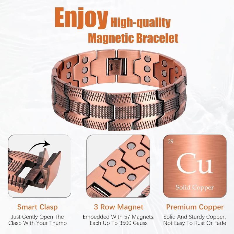 Bloodline Magnetic Copper Bracelet