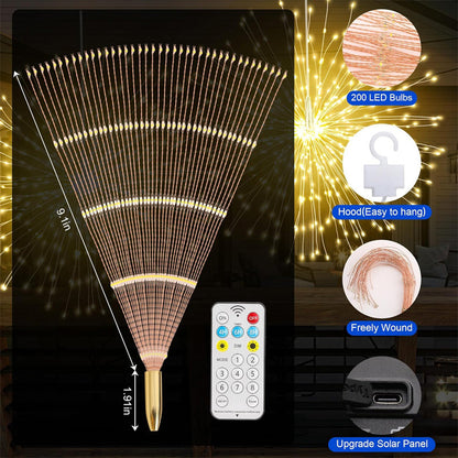 GlowBurst Solar Fireworks
