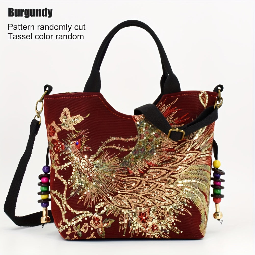 PhoenixMuse Embroidered Bag