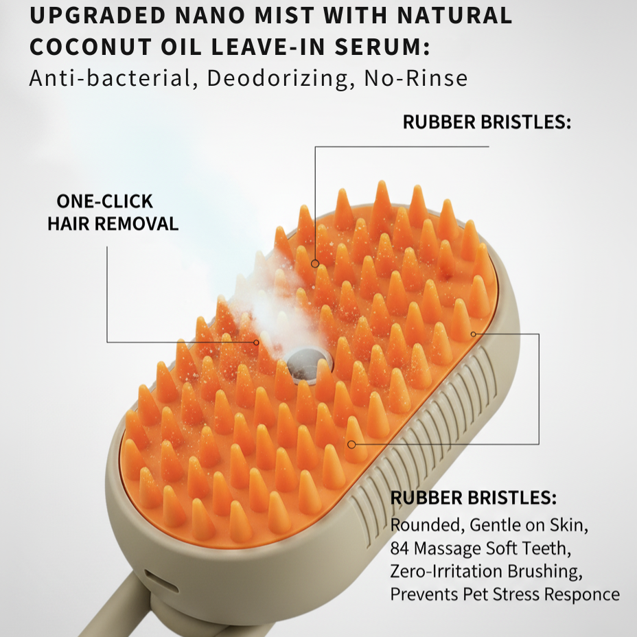 PetGlow Steam Brush