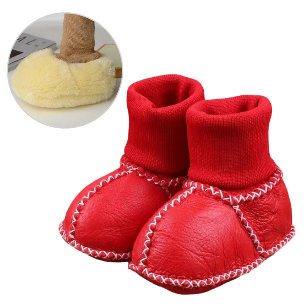 SnowSnug Anti-Slip Baby Booties