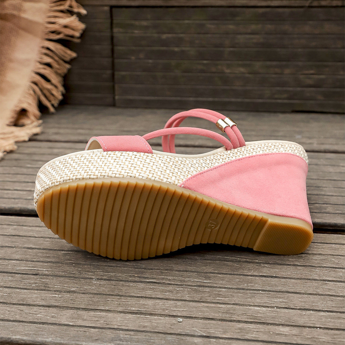 Velvet Air Wedge Sandals