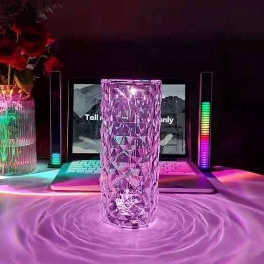 CrystalGlow Lamp
