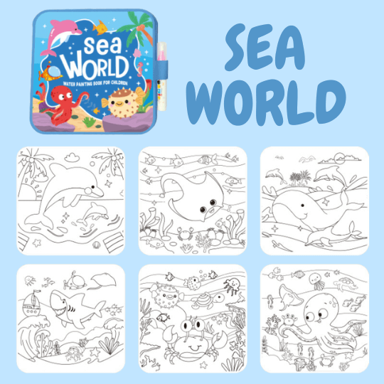 Mess-Free Coloring Books