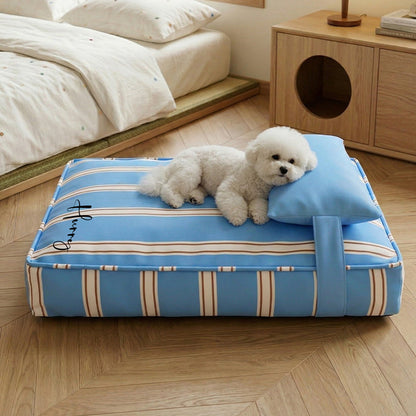 Personalized Pet Bed with Pillow