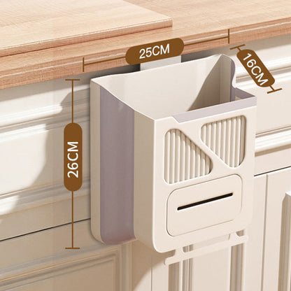 Foldable Hanging Kitchen Trash Can