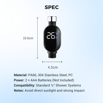 Digital Shower Thermometer