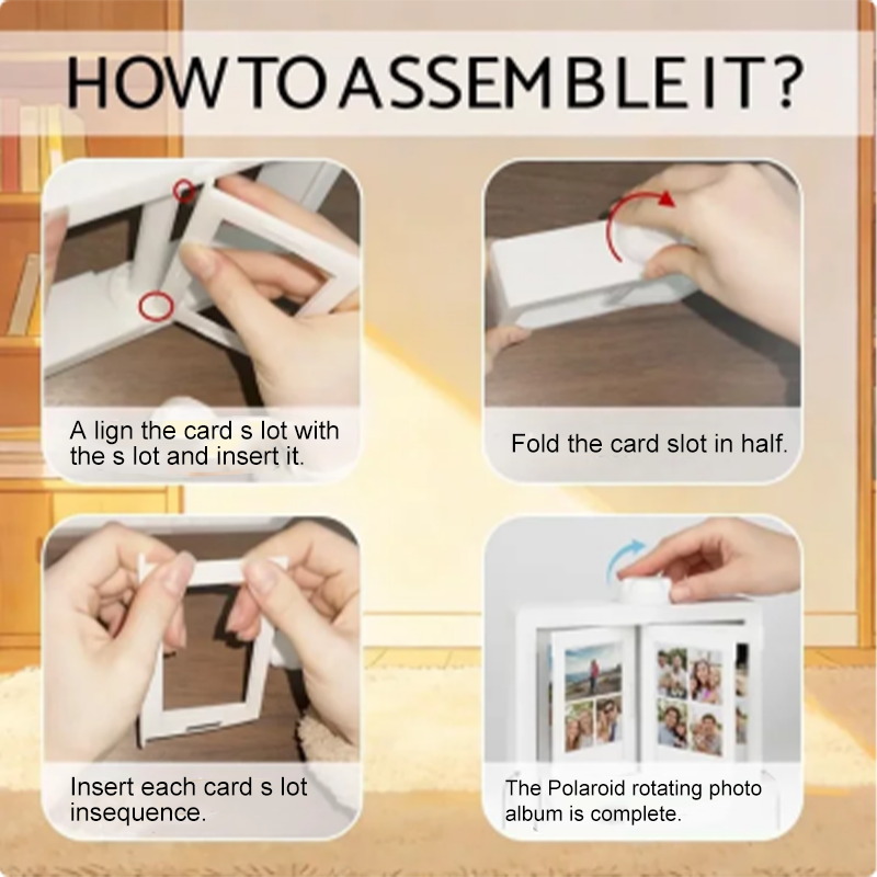 SnapGlide Photo Flip Frame