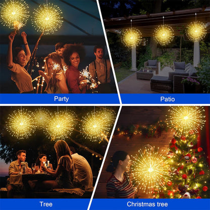 GlowBurst Solar Fireworks