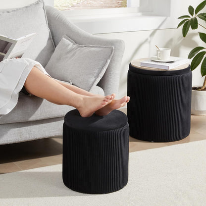 Twin Storage Ottoman Set