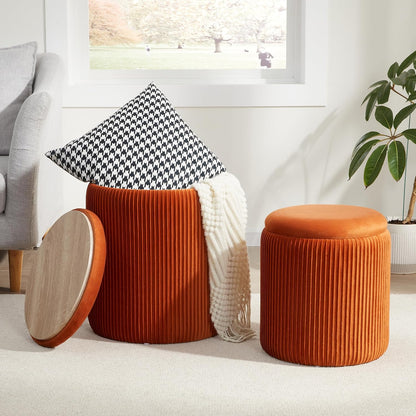 Twin Storage Ottoman Set