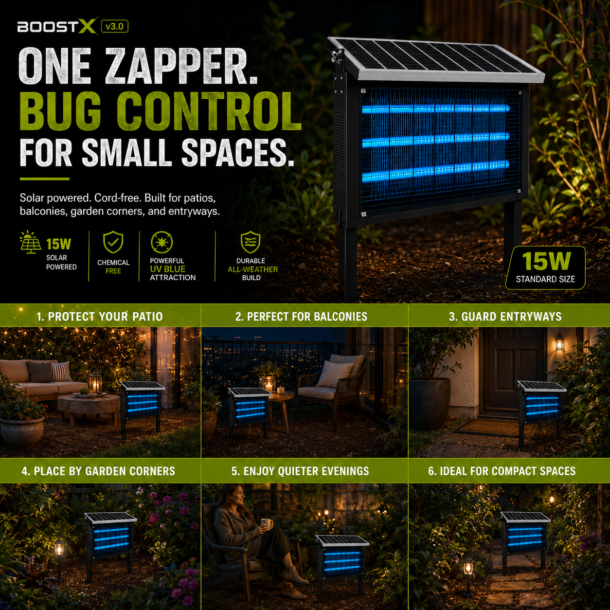 Solar Bug Zapper