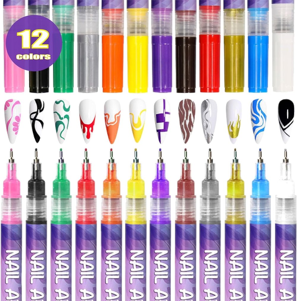 NailArt Master 12-Pen Set