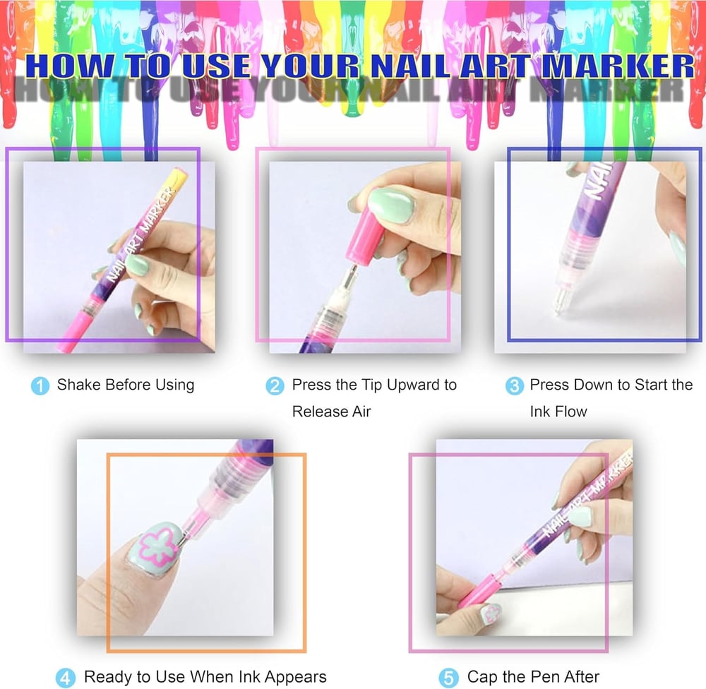 NailArt Master 12-Pen Set