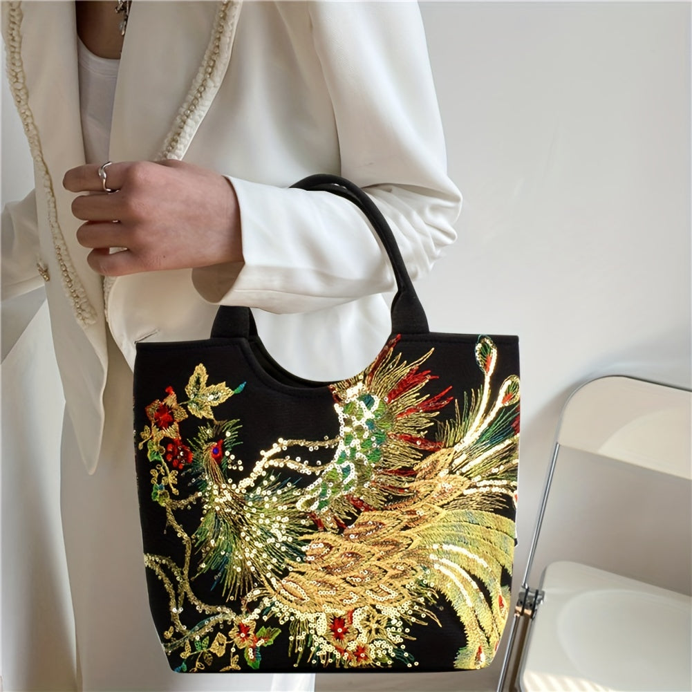 PhoenixMuse Embroidered Bag