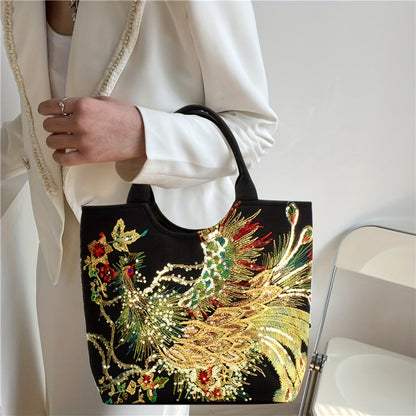 PhoenixMuse Embroidered Bag