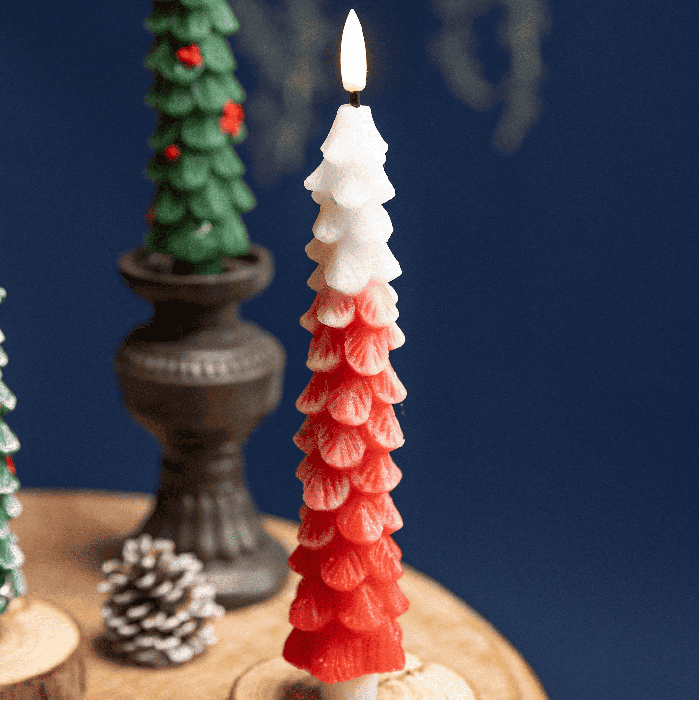 SparklePine LED Candles