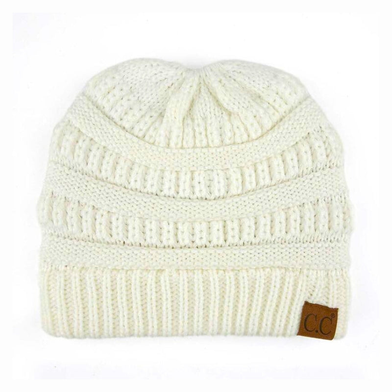 TopSlip Ponytail Beanie