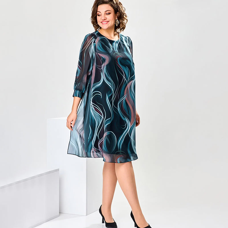 Dreamy Chiffon Midi Dress