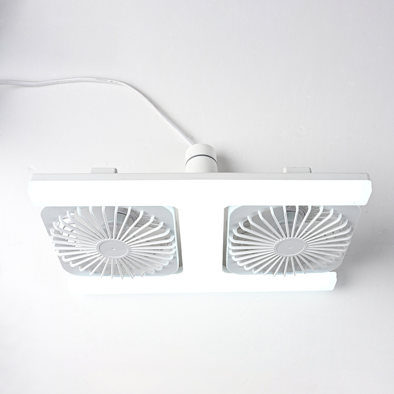 Dual-Head LED Ceiling Fan