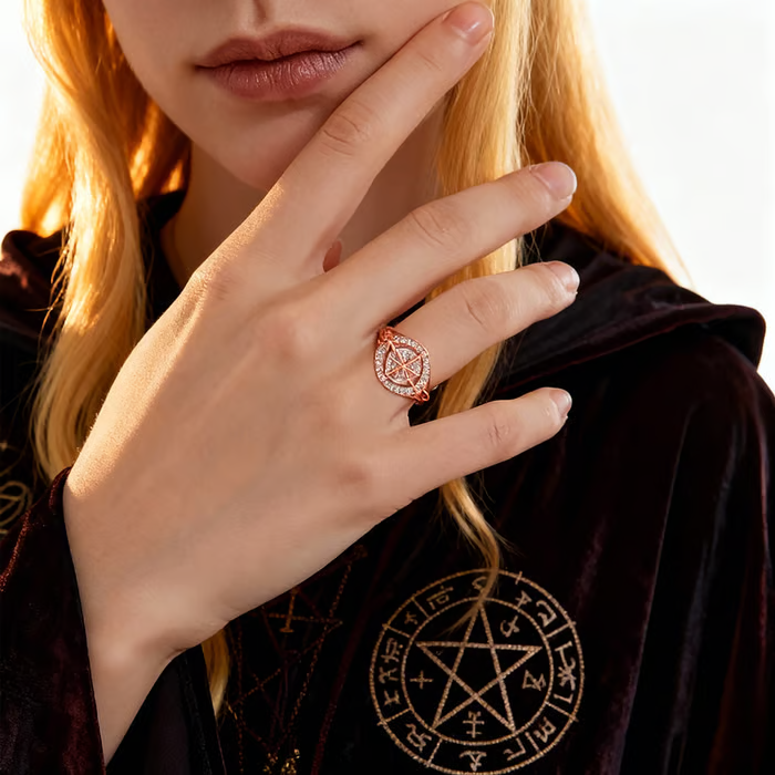 Moonbound Knot Protection Ring