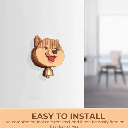 ShibaChime Wooden Doorbell