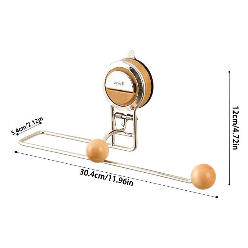 No-Drill Toilet Paper Holder & Hook