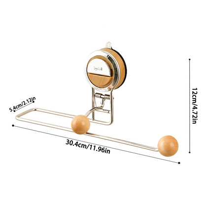 No-Drill Toilet Paper Holder & Hook