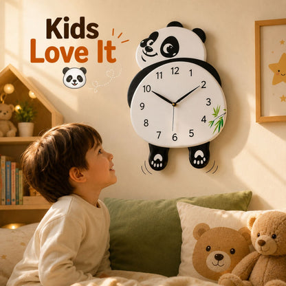 PandaTick™ – Moving Panda Wall Clock