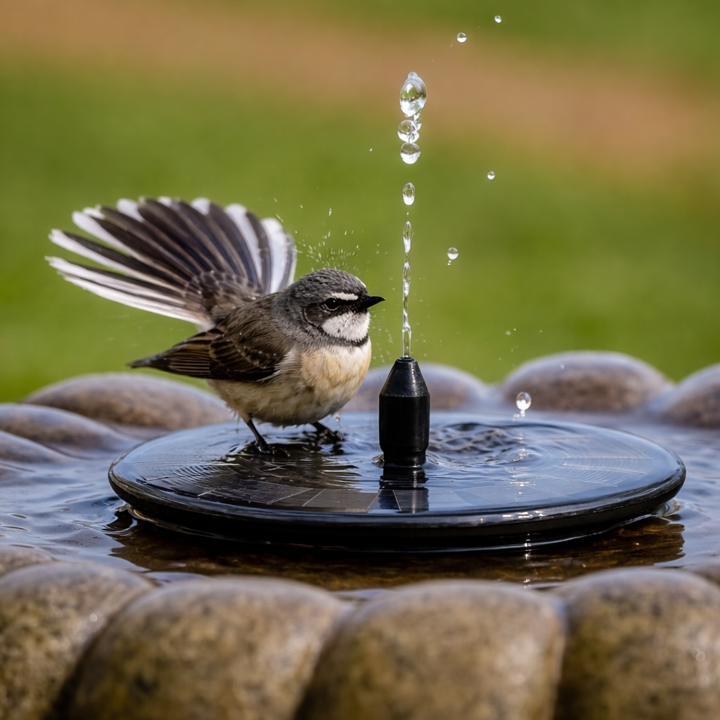 SunFlow Solar Garden Fountain